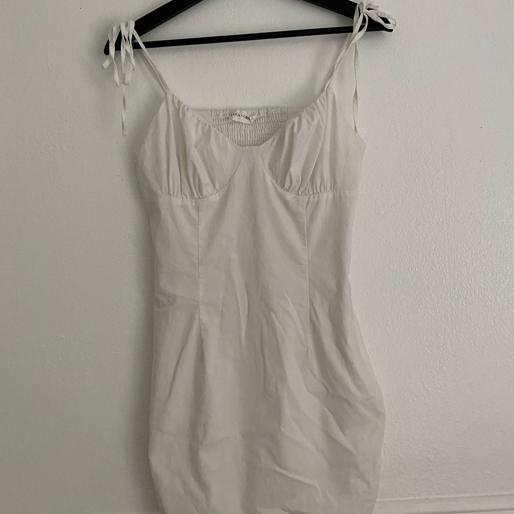 White dress